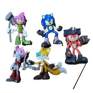 Sonic The Hedgehog Prime Pirate Tails Knuckles Thorn Amy Rose Rusty figures‎